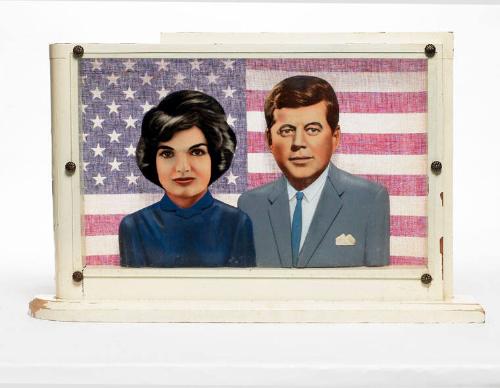 President and Mrs. Kennedy Shadowbox