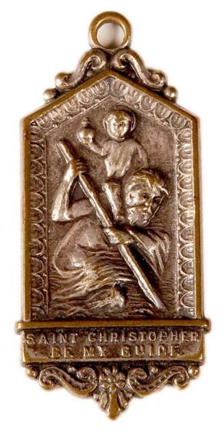 John F. Kennedy's St. Christopher Medal