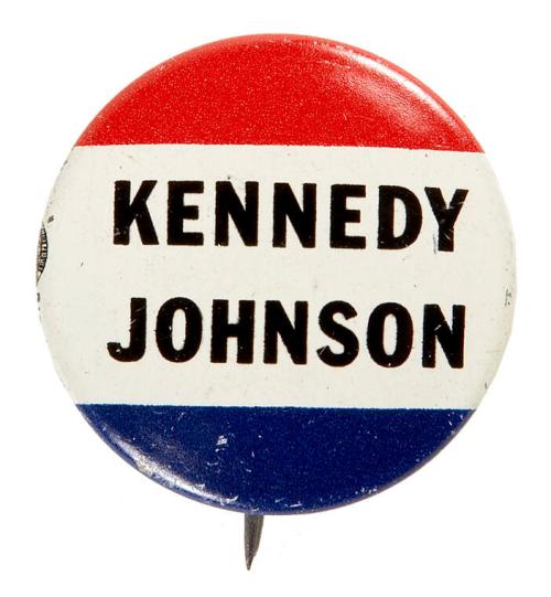 "Kennedy/Johnson" Campaign Button