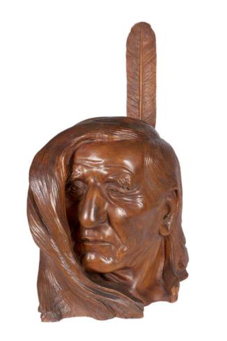Bust of Chief Henry Standing Bear