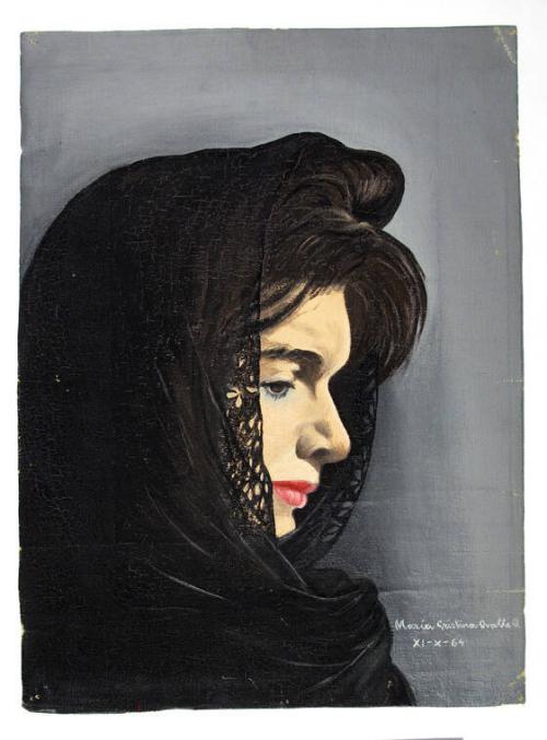 Jacqueline Kennedy In Veil