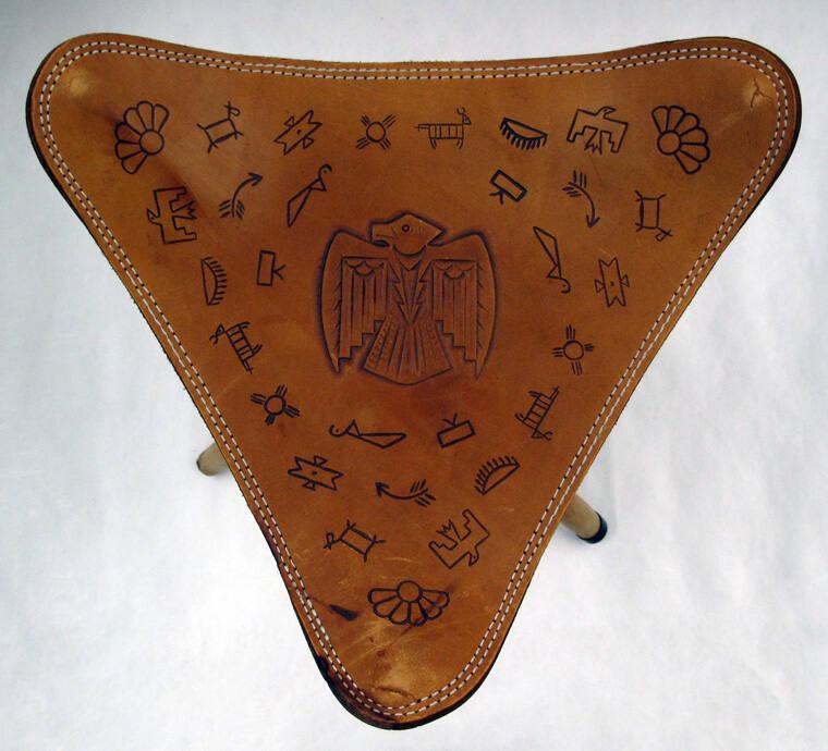 Camp Stool with Leather Seat – All Artifacts – The John F. Kennedy ...