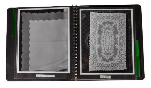 Notebook of Photographs of Linen in the White House