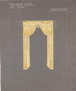 Rendering of a Window Treatment for the White House East Room