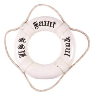 Life preserver from U.S.S. Saint Paul