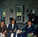 KN-C18318. President John F. Kennedy Meets with Mohammad Ayub Khan, President of Pakistan