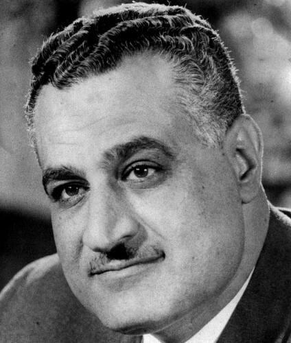 Gamal Abdel Nasser second President of Egypt, serving from 1956-1970