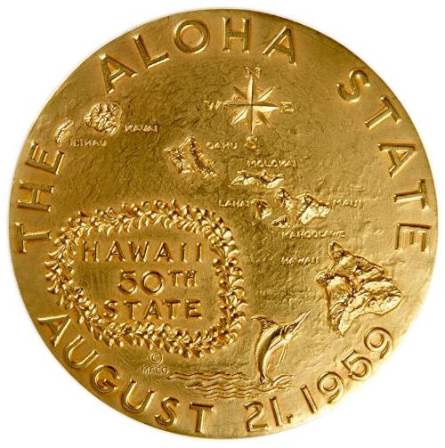 Hawaiian Statehood Medal