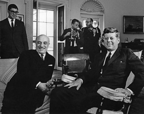 John F. Kennedy Presidential Library and Museum, Boston, MA
AR7661-L. President John F. Kenned…